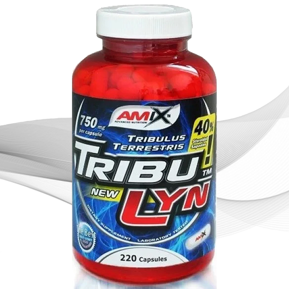 Трибулус Amix Nutrition TribuLyn 40% 750 mg 220 cps