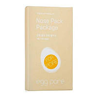 Набор пластырей для носа от чёрных точек Tony Moly EggPore Nose Pack Package 7 шт (8806358594473)