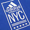 Футболка спортивна електрик ADIDAS з принтом "NYC" SAX XXL (Р) 19-900-020, фото 6