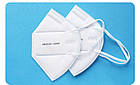 Респіратор/захисна антивірусна маска класу FFP2 KN95 "GRAM" (ЦЕНА ЗА ПАРУ), фото 4
