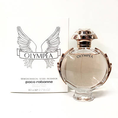 Оригінальна жіноча парфумована вода Paco Rabanne Olympea 80ml тестер, ванільний квітковий аромат