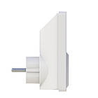 Реле захист від перенапруги в розетку 1-я розетка ZUBR SR1 з сенсорними кнопками 16 3 000 ВА, фото 3