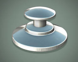 Кнопка IMD, бондована, кругла база (1 шт.)