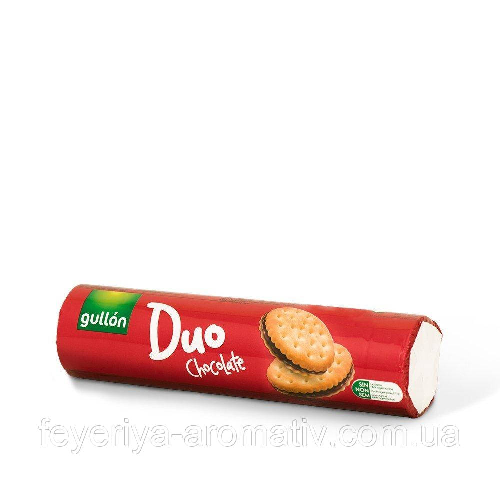 Печиво з шоколадним кремом Gullon Duo sandwich 250г (Іспанія)