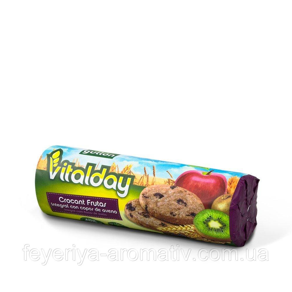 Злакове печиво із фруктами Gullon Vitalday Crocant Fruta y Fibras 300г (Іспанія)