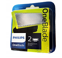 Леза PHILIPS OneBlade QP2520 QP2530 QP220/50 2 штуки, фото 3