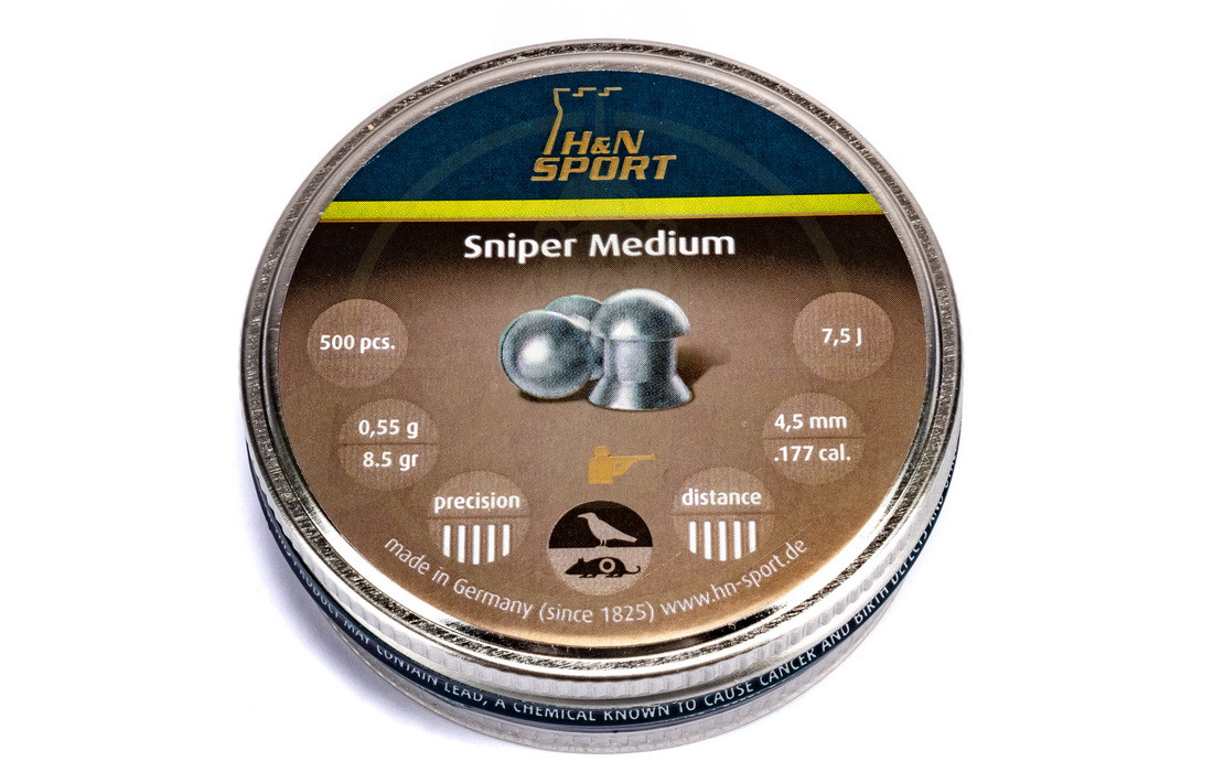 Кулі H&N Sniper Medium 0,55 г/500 шт., фото 1