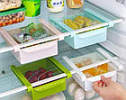 Органайзер на холодильник refrigerator shelf | Підвісний контейнер для холодильника, фото 4