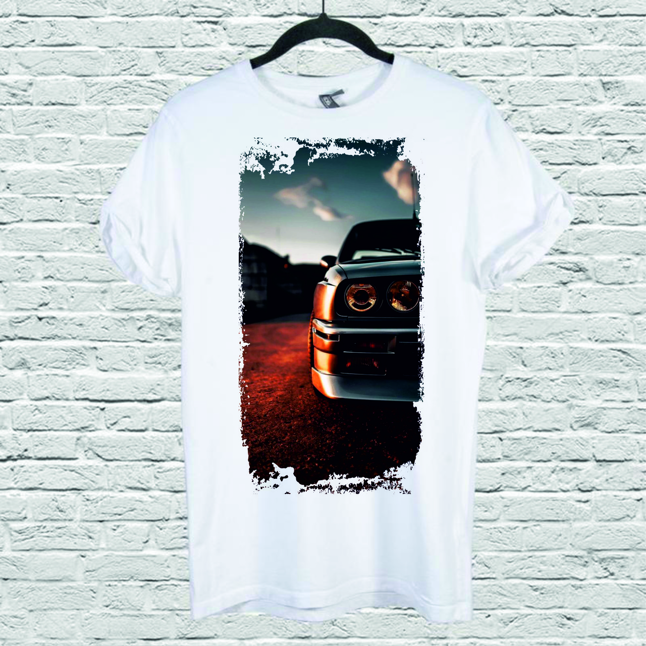 Футболка YOUstyle Car 0204 S White