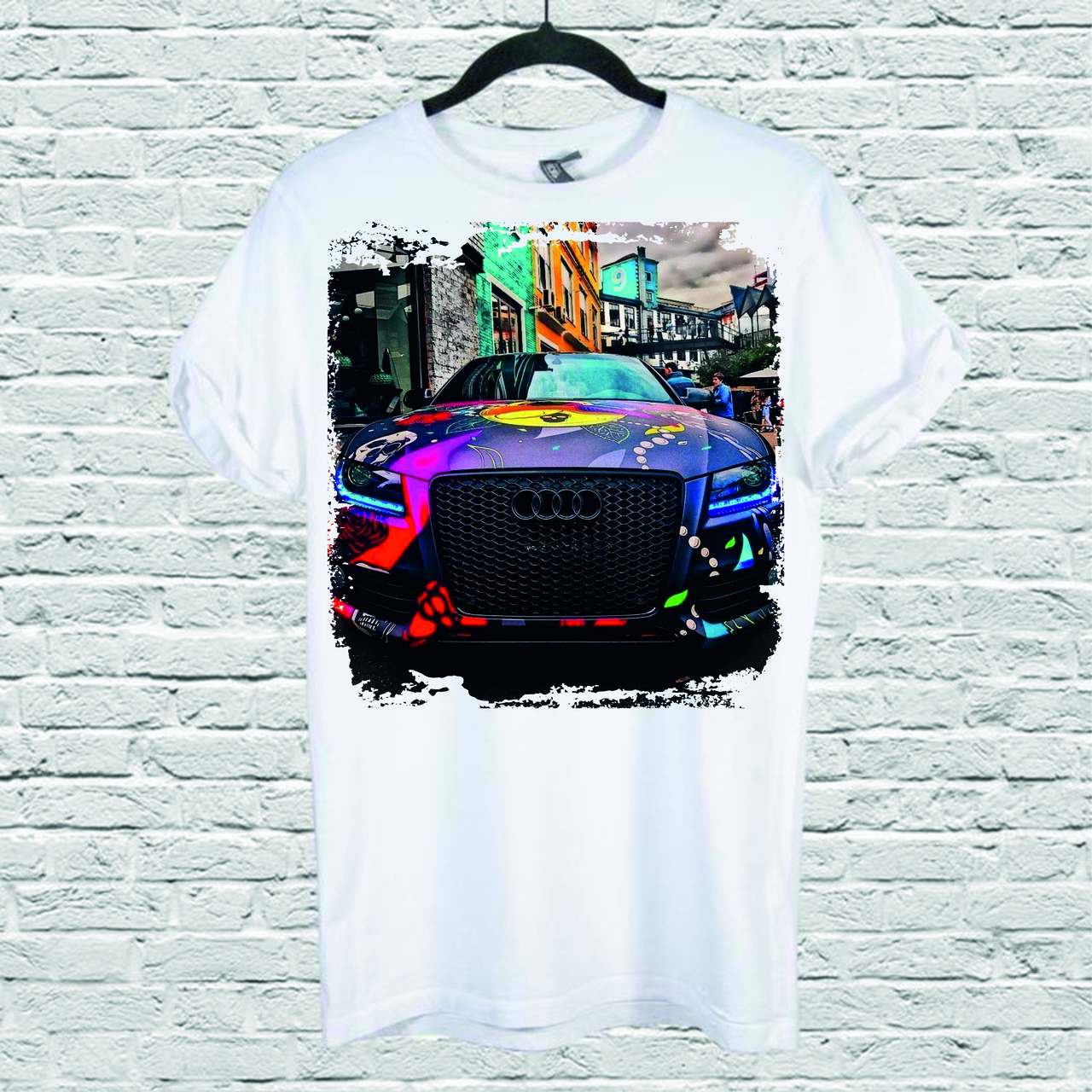 Футболка YOUstyle Car 0205 M White