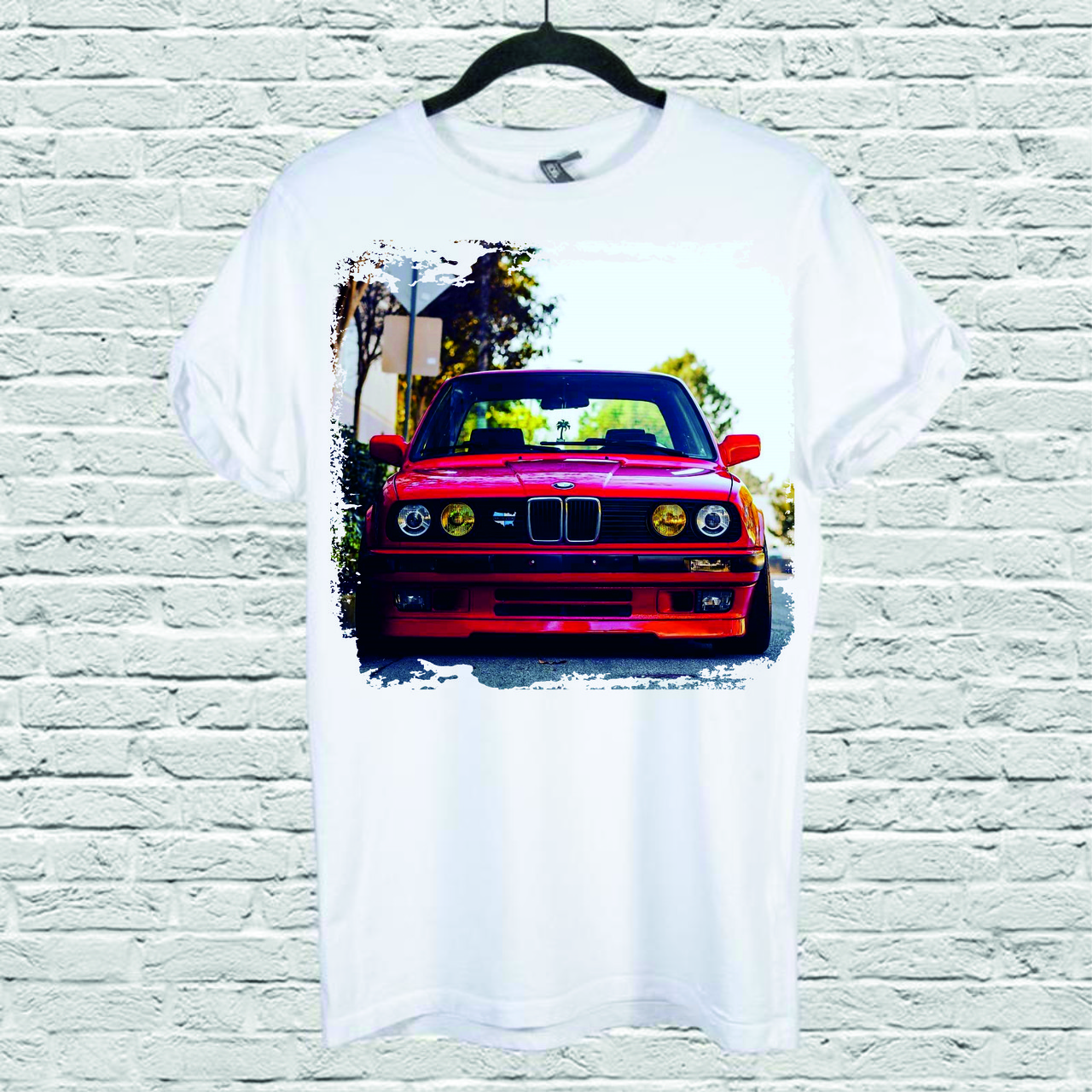 Футболка YOUstyle Car 0206 XS White