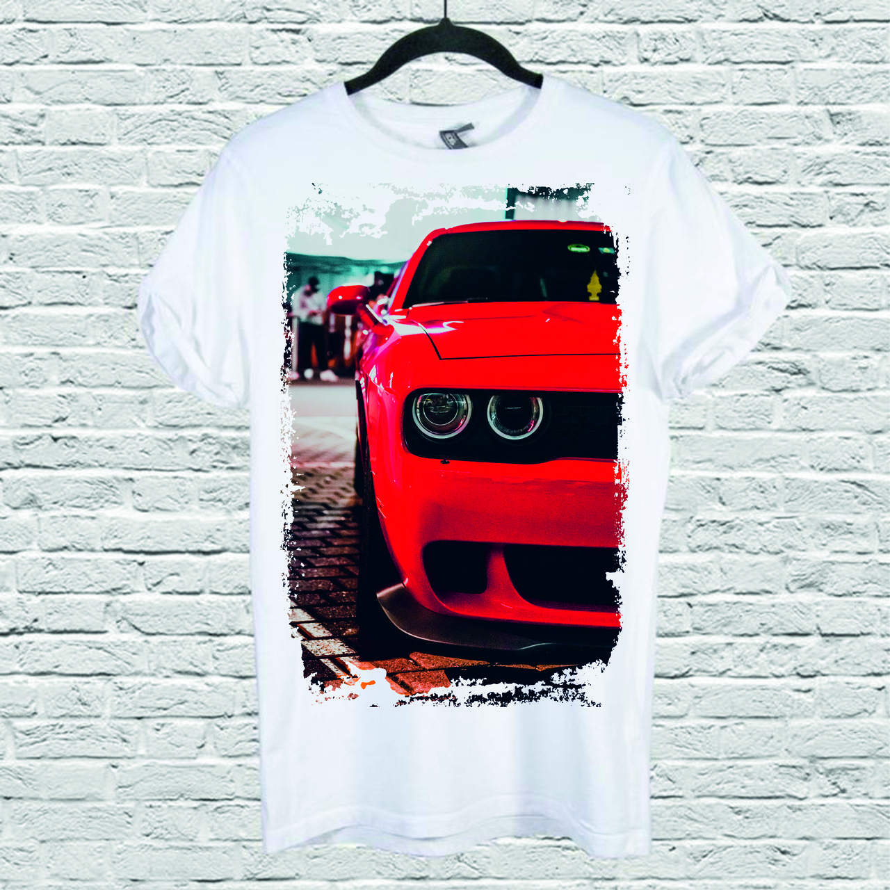 Футболка YOUstyle Car 0208 XXL White