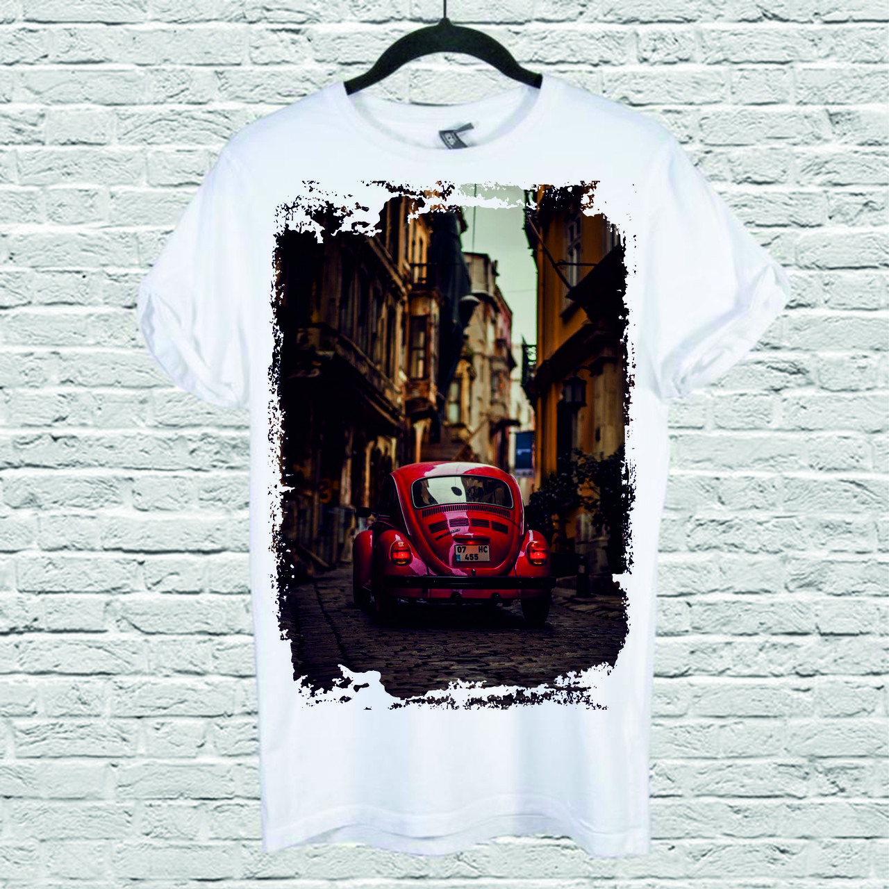 Футболка YOUstyle Car 0209 XXL White