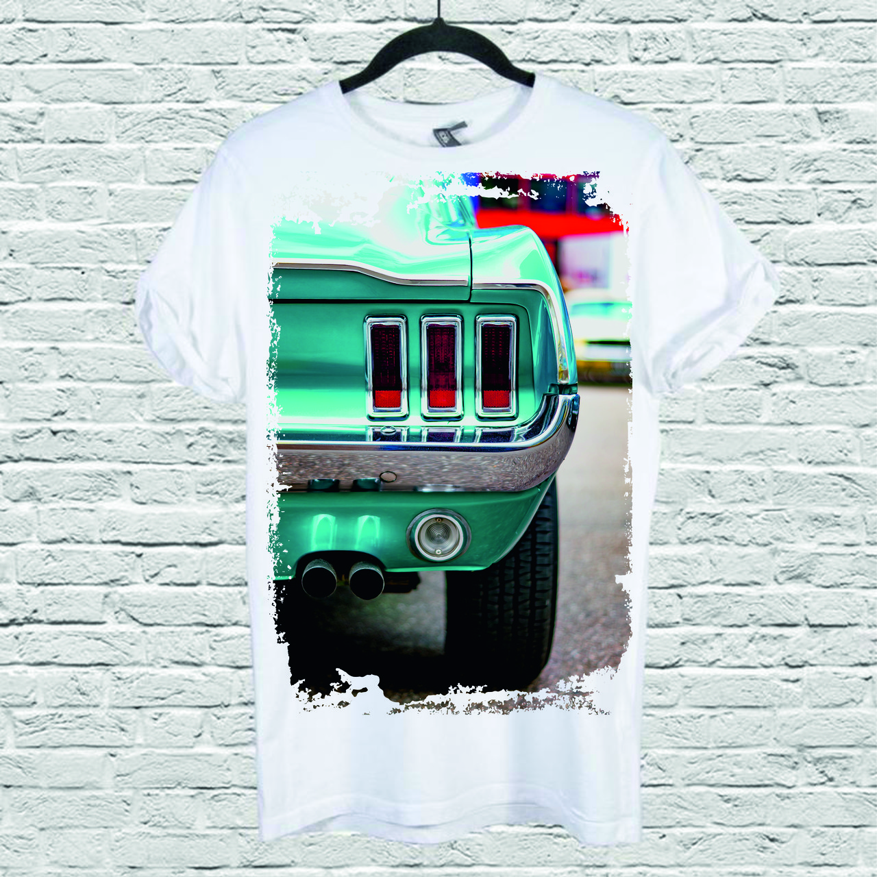 Футболка YOUstyle Car 0211 S White