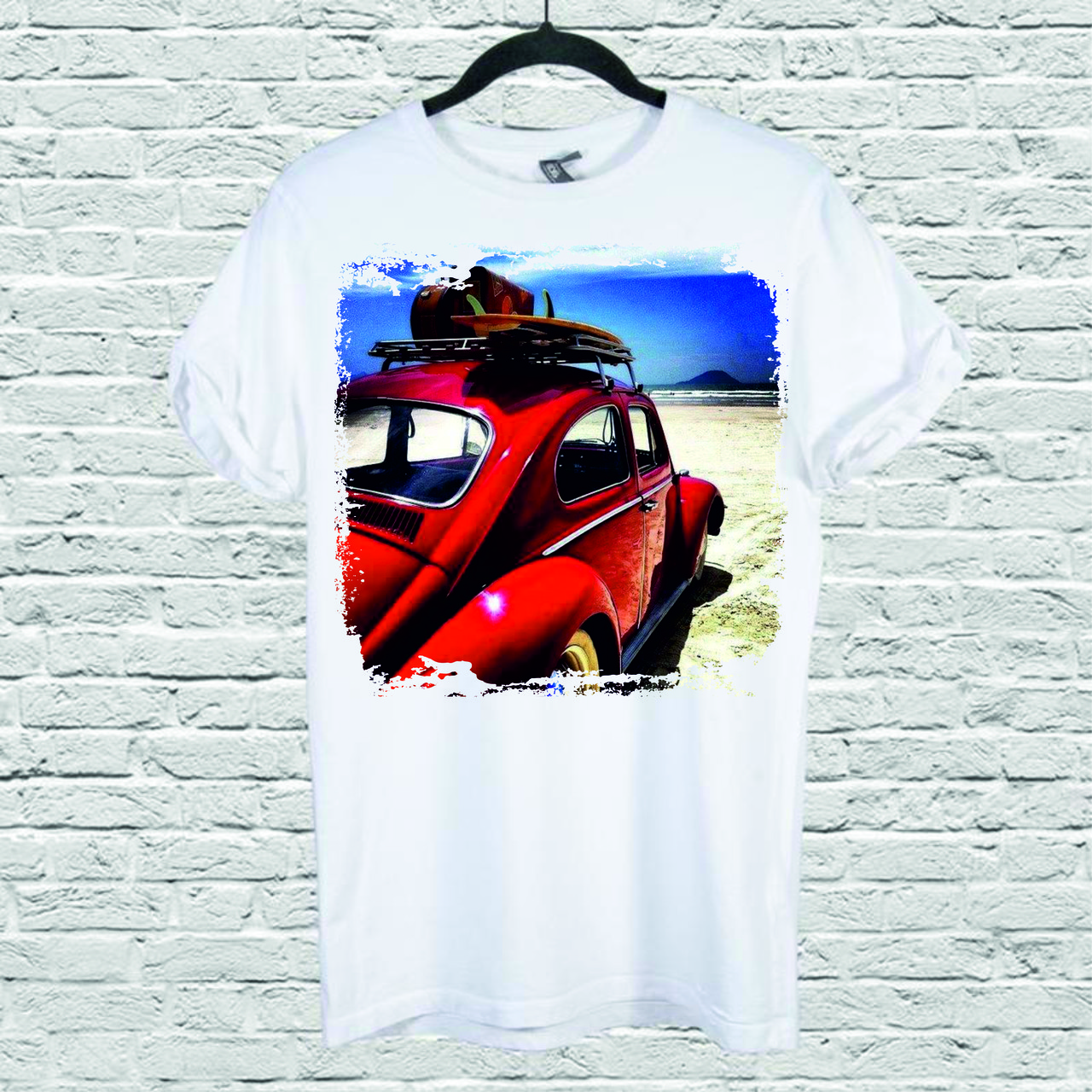 Футболка YOUstyle Car 0213 XL White