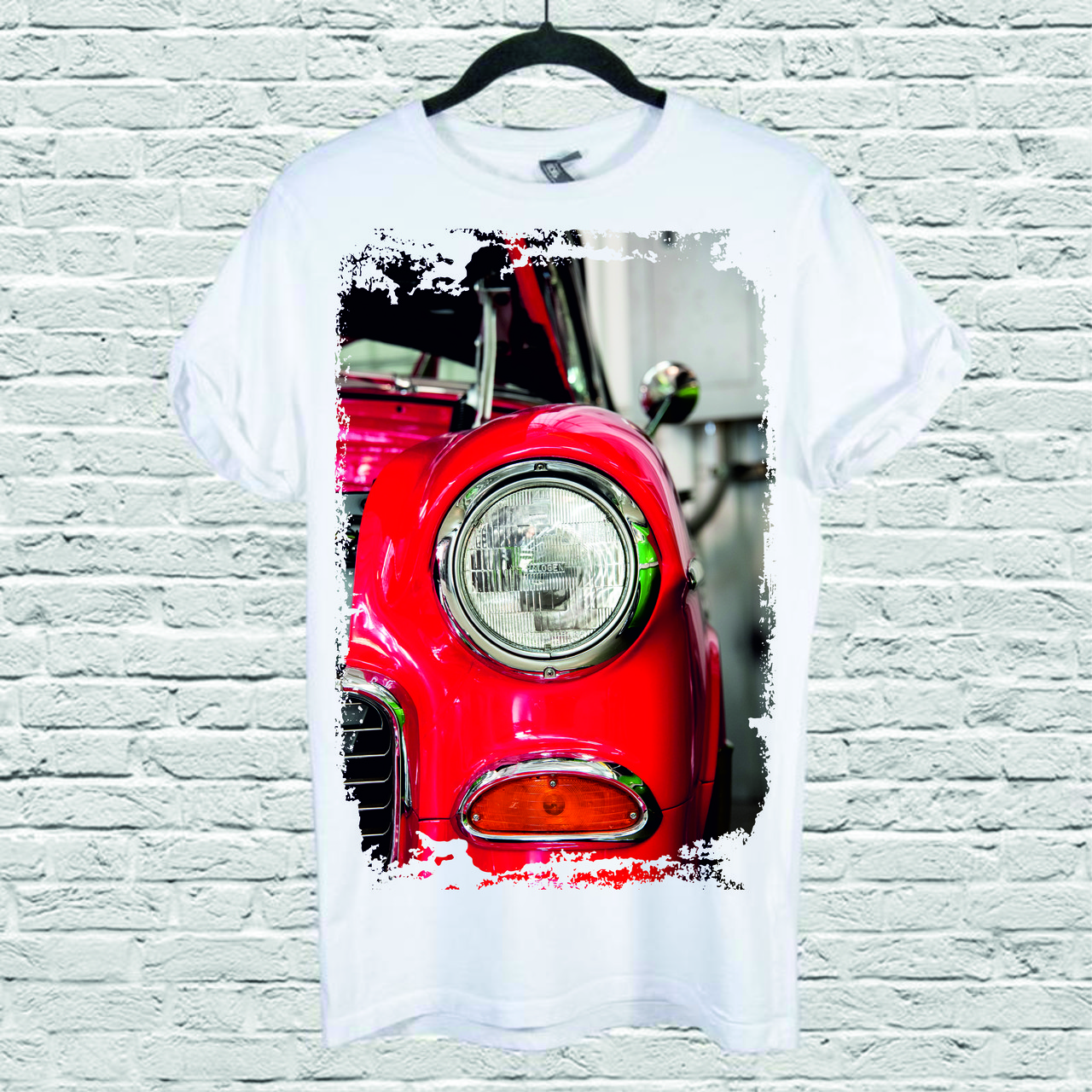 Футболка YOUstyle Car 0215 L White