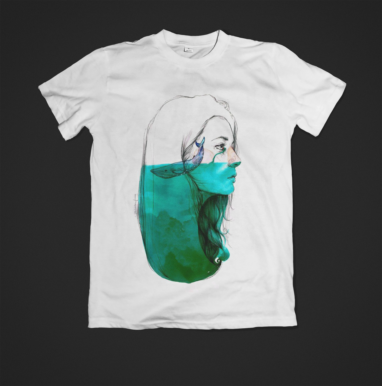 Футболка YOUstyle Girl 0222 XS White