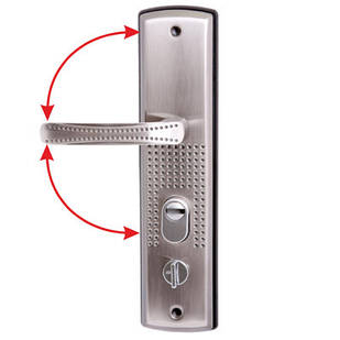 Ручки на китайські двері без підсвітки R права