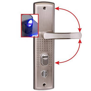 Ручки на китайські двері з підсвіткою L ліва