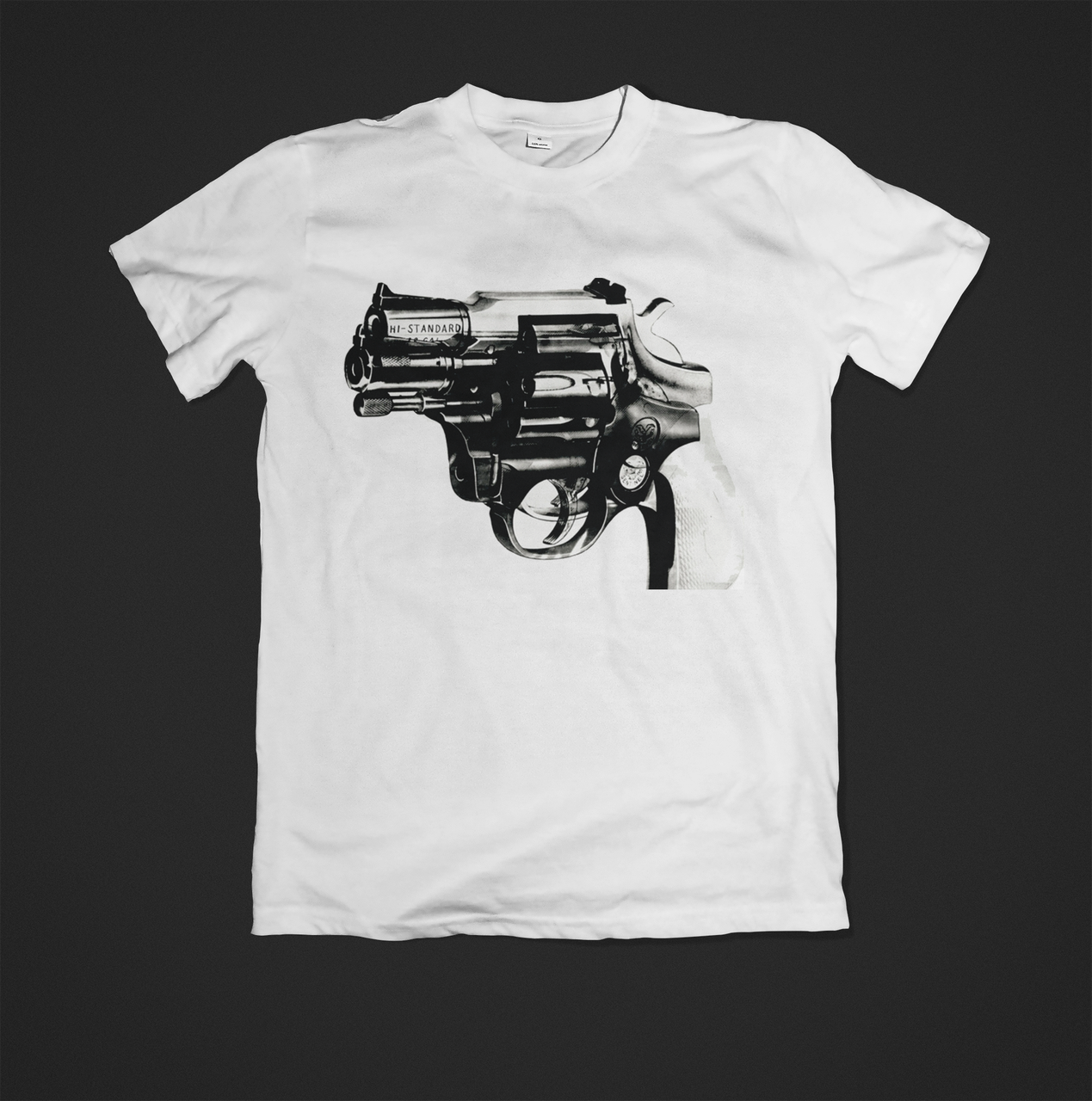 Футболка YOUstyle Andy Warhol Gun 0196 L White