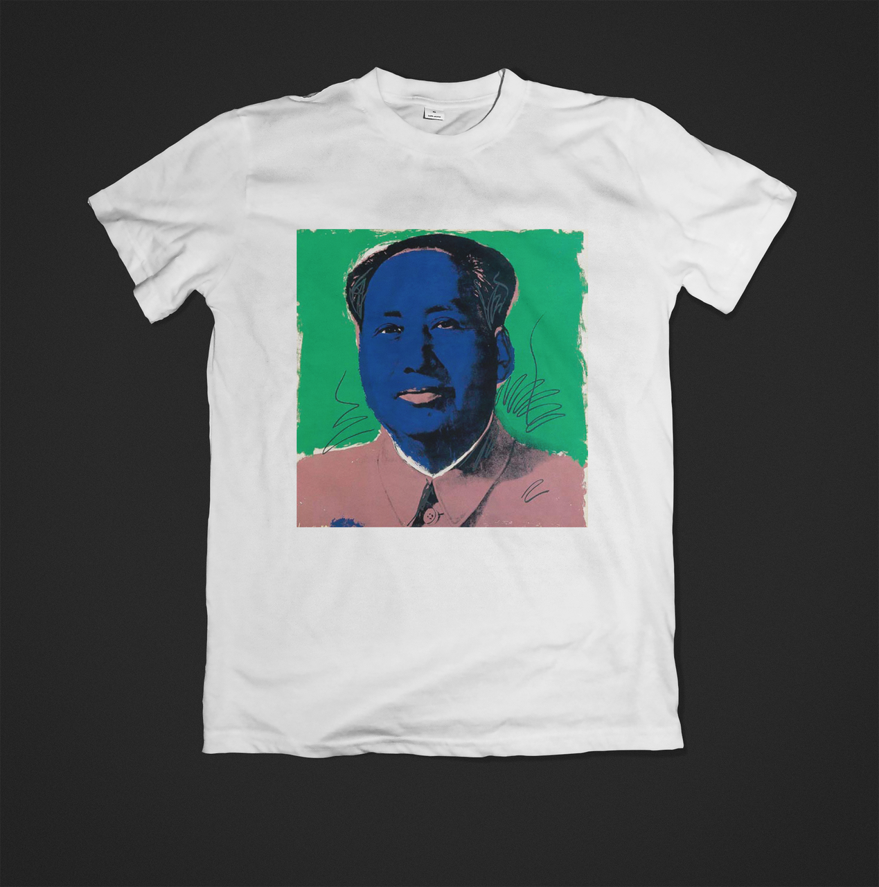 Футболка YOUstyle Andy Warhol Mao 0197 M White