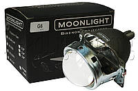 Биксеноновые линзы Moonlight G6/Q5 3,0" ( 76мм) Universal с лампами