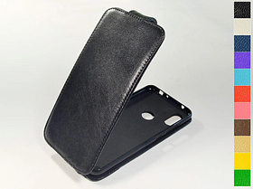Відкидний чохол з натуральної шкіри для Xiaomi Redmi S2 / Y2