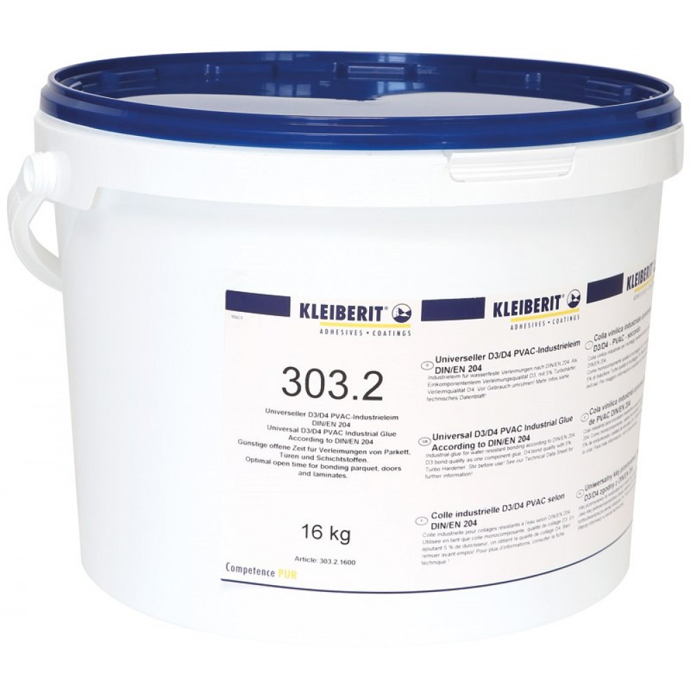 Універсальний клей Д3 Клейберит 303.2 (16кг) Водостійкий столярний D3 Kleiberit, фото 1