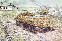 Модель полугусеничного тягача Sd. Kfz. 4/11 Panzerwerfer 42. 1/72 RODEN 722