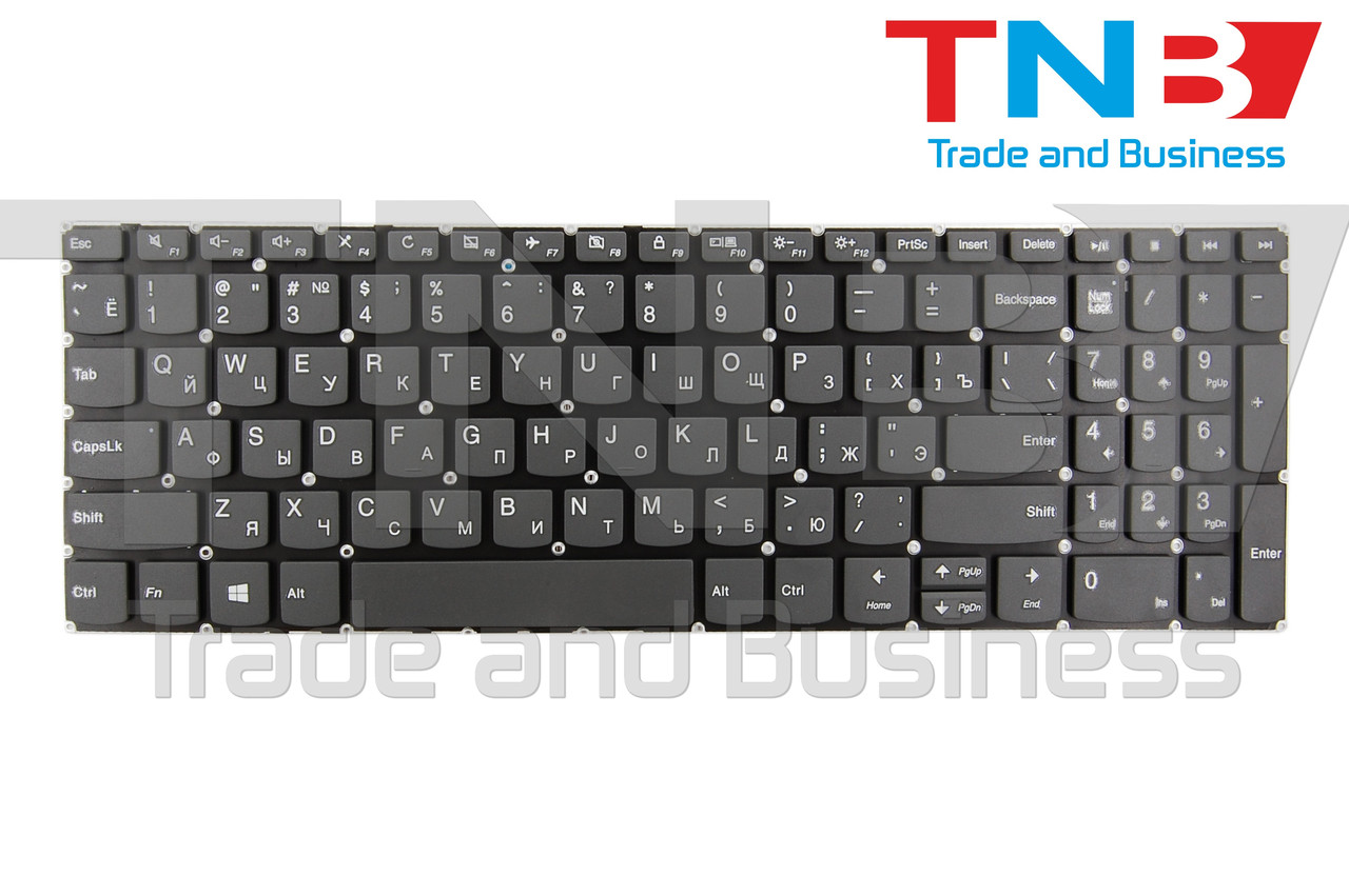Клавіатура LENOVO SN20M62778 SN20M62950 SN20M62947 SN20R45040 LCM16K33USJ686 LCM16K3 СЕРАЯ RUUS