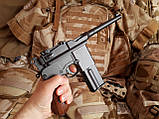 Пневматичний пістолет Sas Mauser Blowback (автоматичний), фото 3