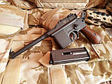 Пневматичний пістолет Sas Mauser Blowback (автоматичний), фото 8