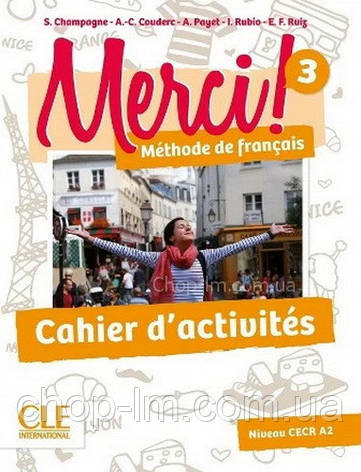 Merci! 3 Cahier d activités - Робочий зошит / Cle International, фото 1