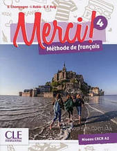 Merci! 4 Méthode de Français - Livre de l élève avec DVD-ROM - Підручник / Cle International