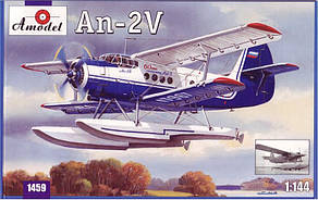 Гідроплан Антонов Ан-2В "КУКУРУЗНИК". 1/144 AMODEL 1459