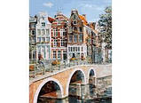 Картина за номерами «Імператорський канал в Амстердамі» 40*50, фото 2