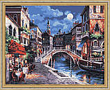 Картина за номерами «Нічна Венеція» 350-CG Білосніжка 40x50, фото 7