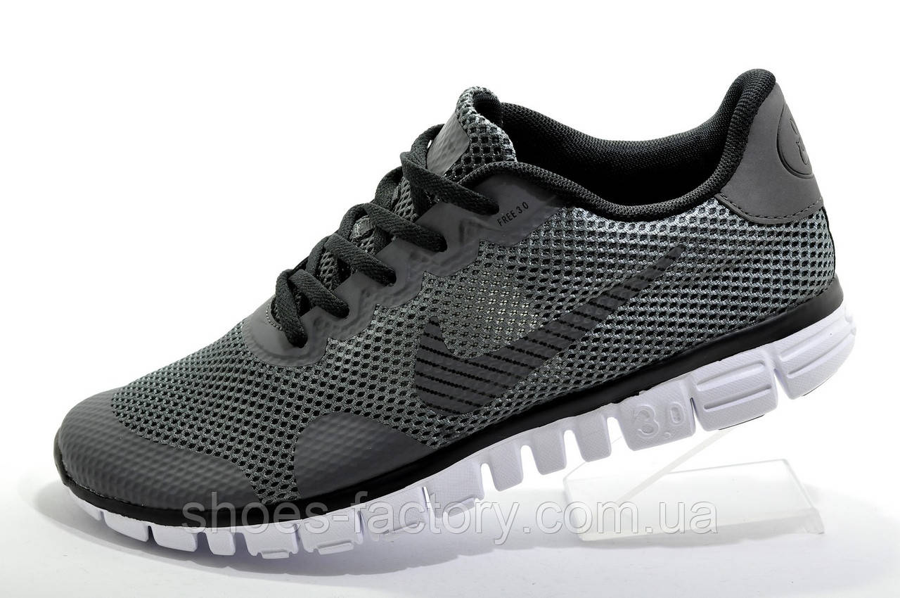 Чоловічі кросівки стилі Nike Free Run 3.0 V2 Graphite Color 45р.