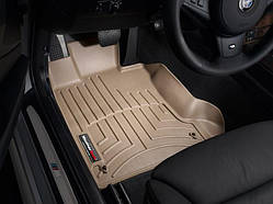 Килими гумові WeatherTech BMW 5-Series (E60/E61) 2004-2010 передні бежеві