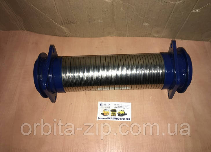 54115-1203012 Металорубкав КАМАЗ 6520 ЄВРО в зборі з фланцями неіржавка сталь