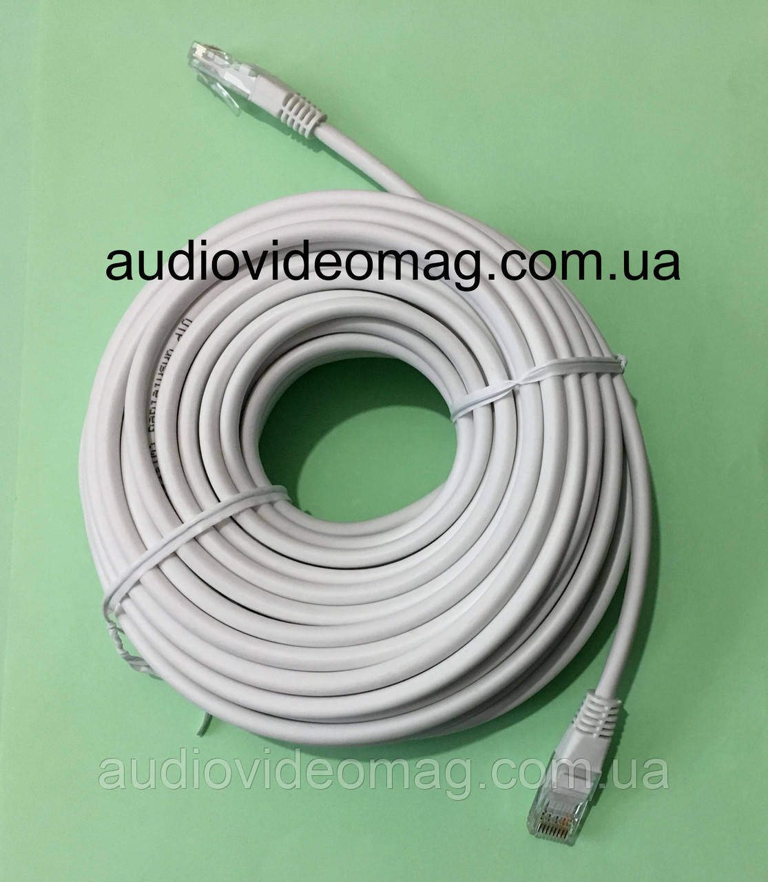 Патч-корд RJ-45 UTP 5e, довжина 15 метрів, інтернет-кабель