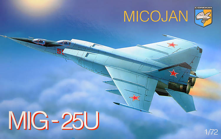 Мить-25У. Збірна модель радянського літака в масштабі 1/72. CONDOR 7213, фото 1