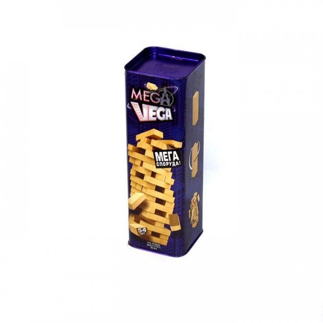 Гра настільна БАШНЯ MEGA VEGA, вежа 54 ялини.
