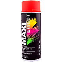 Аэрозольная флуоресцентная краска Maxi Color Красная 400 мл