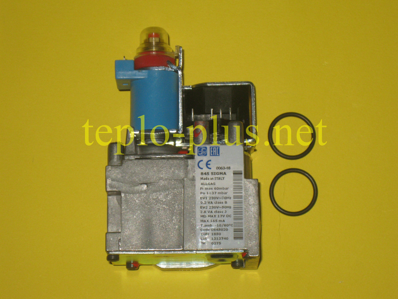 Газовий клапан Sit 845 SIGMA (фланцеве з'єднання) 65104254 (997656) Chaffoteaux Pigma, Alixia, Niagara