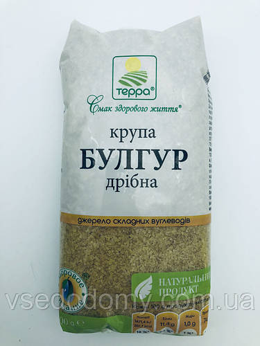 Булгур №4, мелкий пакет, 0,5 кг, Терра, цена 72.32 грн — Prom.ua (ID ...