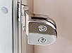 Скляні двері для хамаму GREUS матова бронза 80/200 алюміній, фото 3