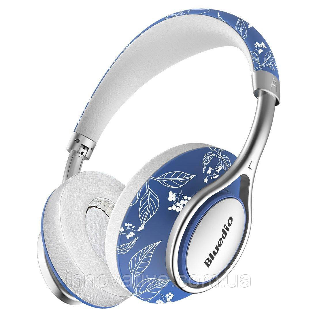 Бездротові Bluetooth-навушники Bluedio A2 зі складаним корпусом (Синій)