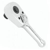 Тріскачка 3/8" 45 зубців укорочена (мет. ручка) Toptul CHDI1211 (Тайвань)