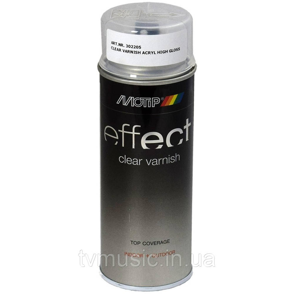 Лак акриловий глянсовий Motip Deco Effect 400 мл